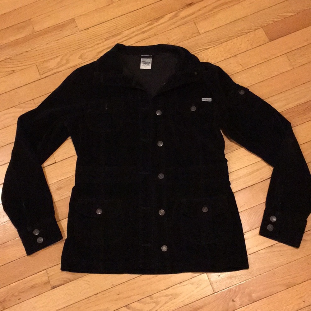 Billabong black corduroy jacket